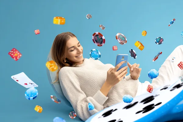 সবুজ বিলাসবহুল গাউন পরা এক নারী অলংকৃত রুলেট চাকার পাশে—যা BT111–এর উচ্চমানের ক্যাসিনো পরিবেশকে প্রকাশ করে।